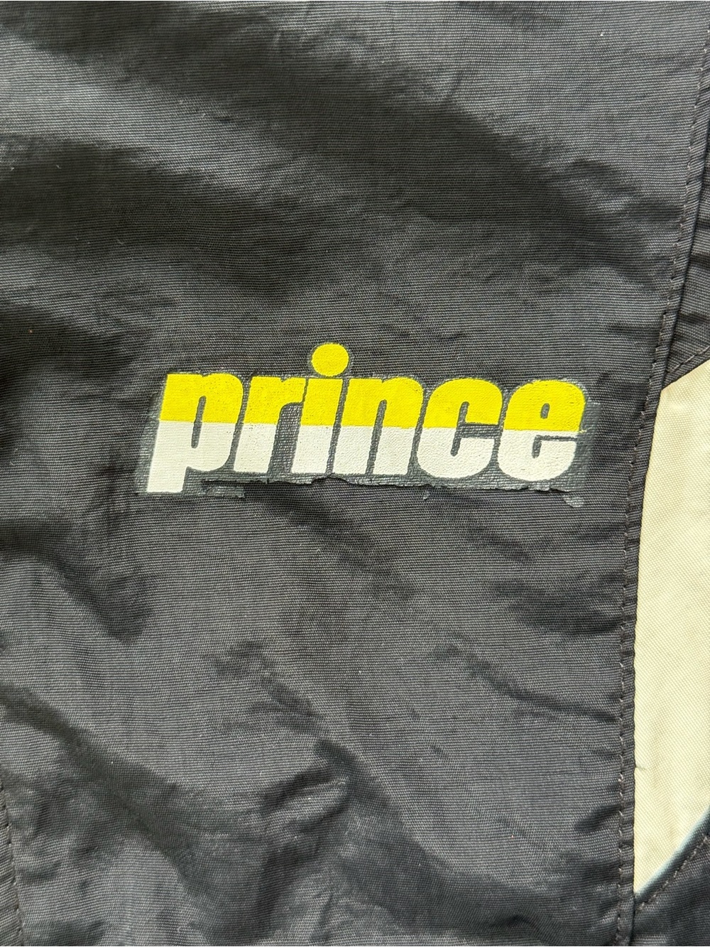Vintage Prince Black & Yellow Baby Boy Tracksuit set Sweatpants and Jacket - Picture 4 of 7